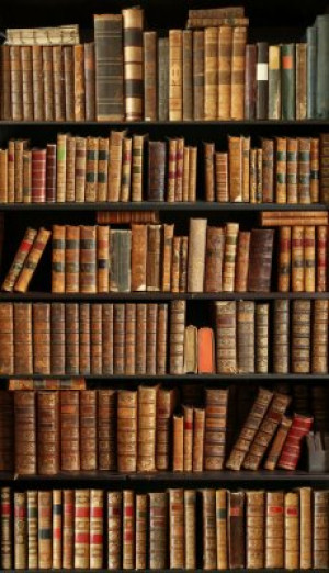 Fototapete Andere Buch, Bibliothek, Bücherregal, alt, Schelf