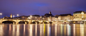 Fototapete Stadt, Brücke, Übernachtung, Panorama, versenden