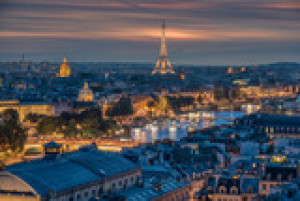 Fototapete Andere reisen, Stadt, Liebe, romantisch, paris
