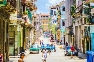 Fototapete Andere havana, kuba, Amerika, Großstadtleben, Straße