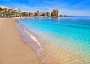 Fototapete Andere alicante, Hintergrund, Strand, schön, blau
