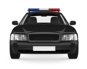 Fototapete Andere Polizei, Auto, Fahrzeug, isoliert, cop