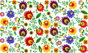 Fototapete Muster, Vektor, Blatt, Blume, wallpaper
