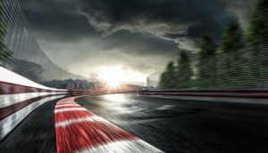 Fototapete Andere Schaltung, starten, Rennsport, Pol, Position