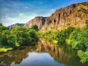 Fototapete nahe, siehe, Landschaft, Berg, Wasser
