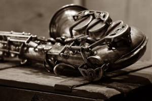 Fototapete Andere retro, vintage, Instrument, Musik, Jazz
