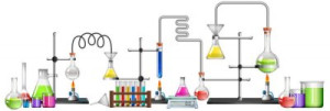 Fototapete Andere Wissenschaft, Ausrüstung, Labor, Reagenzglas, Tricht