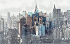 Fototapete Andere moderne, ansehen, reisen, Illustration, Unternehmen