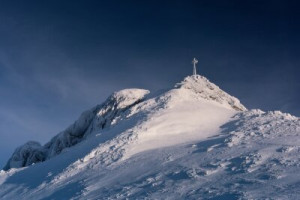 Fototapete Andere Berg, tatra, überqueren, verschneite, Cloud