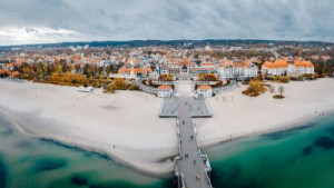 Fototapete Andere sopot, Pommern, Pier, Strand, Promenade
