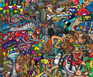 Fototapete moderne, art, Künstler, Schönheit, Hintergrund