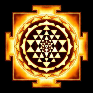Fototapete Andere Chakra, yantra, Mandala, spirituellen, icon