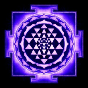 Fototapete Andere Chakra, yantra, Mandala, spirituellen, icon