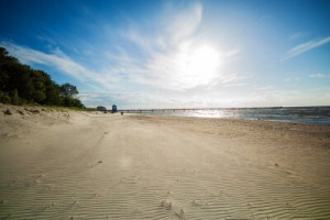 Fototapete Andere Strand, Küste, ostsee, Abendszene
