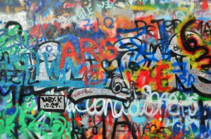Fototapete Graffiti moderne, art, Textur, Hintergrund, abstrakt