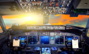 Fototapete Andere Pilot, Cockpit, Anzeige, reisen, transportieren