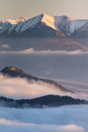 Fototapete Andere schön, blau, Cloud, Erkältung, Nebel