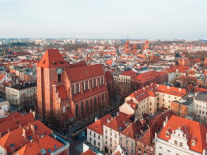 Fototapete Andere torun, copernicus, Antenne, Stadtlandschaft, polen