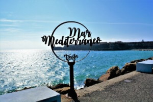 Fototapete Andere Meer, Wasser, Himmel, Strand, Kai