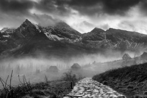 Fototapete Berge Berg, Route, Landschaften, tatra, Zakopane
