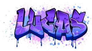 Fototapete Andere arthur, gabriel, leo, lucas, Graffiti