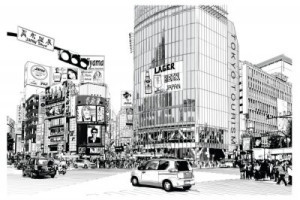 Fototapete Andere Architektur, Asien, Hintergrund, Gebäude, Unternehme