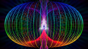 Fototapete Andere dreidimensionale, art, Aura, leuchtend, Buddhismus
