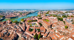Fototapete Toulouse, Stadt, Ortschaft, garonne, Stadtlandschaft