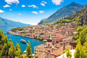 Fototapete Andere Lombardia, italien, garda, See, Wand