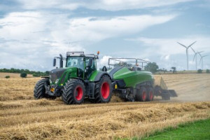 Fototapete Traktor, Landwirtschaft, Feld, Bauernhof, Ernte