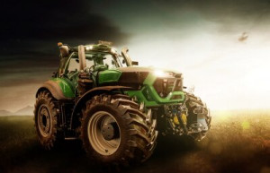 Fototapete Andere Traktor, Landwirtschaft, Bauernhof, Auto, Landmaschi