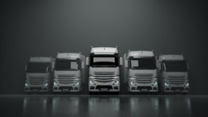 Fototapete Andere Flotte, Lastwagen, LKW, Transport, semi-LKW