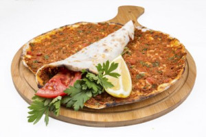 Fototapete Andere Türkisch, Pizza, Lebensmittel, Fleisch, Hintergrund