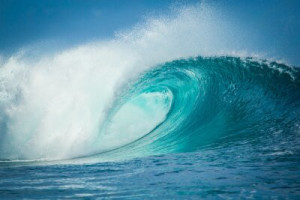 Fototapete Element, Wasser, perfekt, Meer, blau