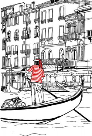 Fototapete Andere Straße, Architektur, Stadt, Venedig, italien