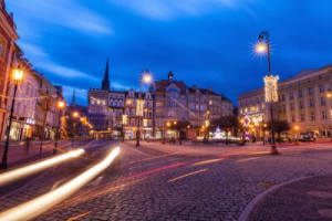 Fototapete Weihnachten, Weihnachtsbaum, alt, polen, Stadtverwaltung