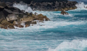 Fototapete surfen, Welle, Sturm, stürmisch, Meer