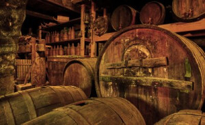 Fototapete Andere Wein, Keller, Weinkeller, Fass, vintage