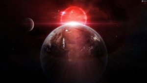 Fototapete Schönheit, ansehen, Weltraum, Planeten, Schimmer