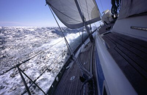 Fototapete Andere rau, Schiff, segeln, Segeln, Meer
