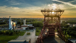 Fototapete up, arbeiten, Sonne, romantisch, Sonnenuntergang