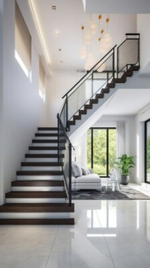 Fototapeta Architektura styl, cień, dekoracje, współczesny, apartament