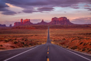 Fototapeta Ameryka, amerykański, Arizona, Butte, kanion