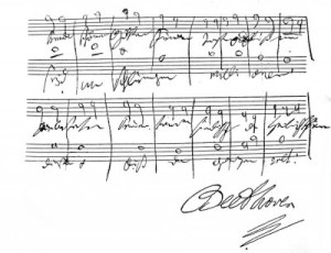 Fototapeta , chór, z, beethoven, symfonia