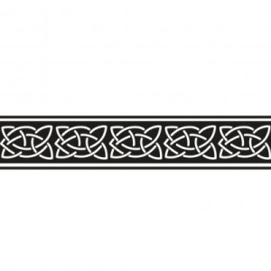 Fototapeta węzeł, irlandzki, celtic, granica, geometryczny