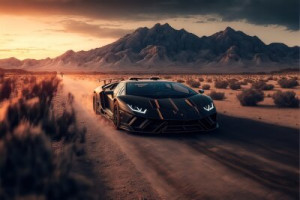 Fototapeta Samochody lamborghini, luksus, pojazd, samochód, sport