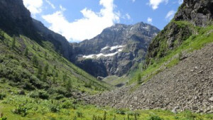 Fototapeta rosa, góra, wapno, granit, alpen
