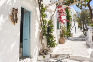Fototapeta Grecja, punkt orientacyjny, grecki, Amorgos, wyspa
