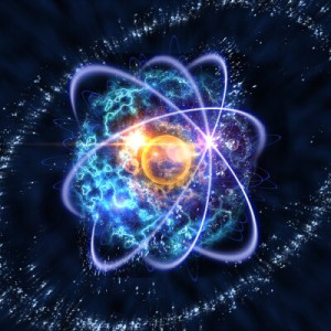 Fototapeta atom, atomowy, energia, fizyka, jądrowy