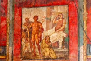 Fototapeta Pompeje, kultura, Włochy, starożytny, archaeologic